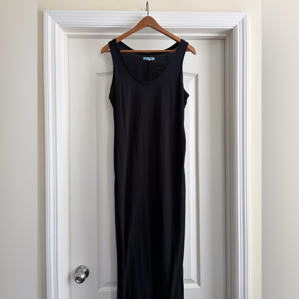Old Navy Maternity Black Sleeveless Maxi Dress